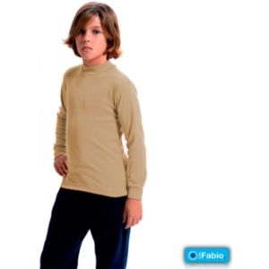 camiseta semicisne infantil color piel manga larga lenceriabihotz