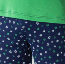 pantalon estampado pijama felpa hombre