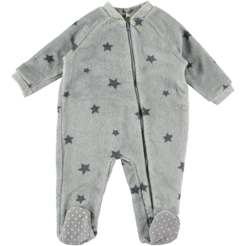 Dispensación único Estrecho pijama manta bebe estrellas. Cremallera hasta la pierna.